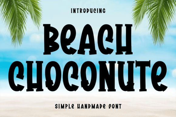 Beach Choconute: An Elegant Script for Modern Design