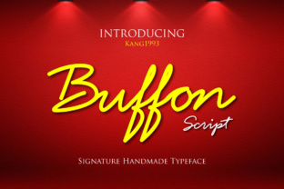 Buffon: A Handcrafted Script with Enduring Character