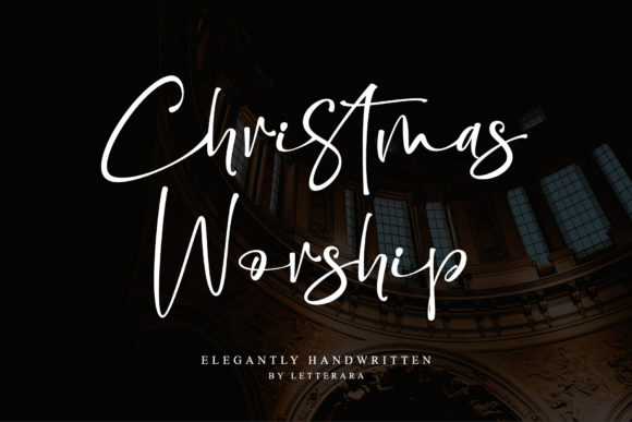 Christmas Worship: Adding Handwritten Elegance to Your Projects