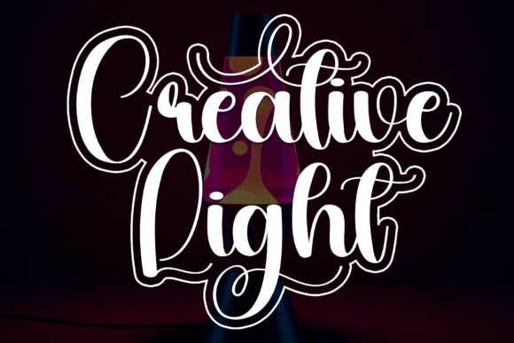 Creative Light: A Font That Glows with Personality
