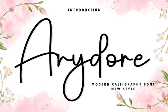 Discovering Anydore: The Modern Script Font