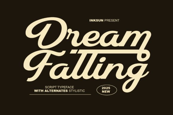 Dream Falling: A Bold Script for Modern Design