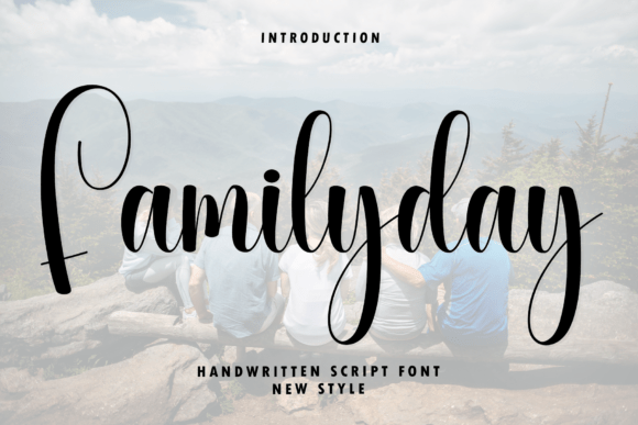 Familyday: A Modern Script for Elevated Design