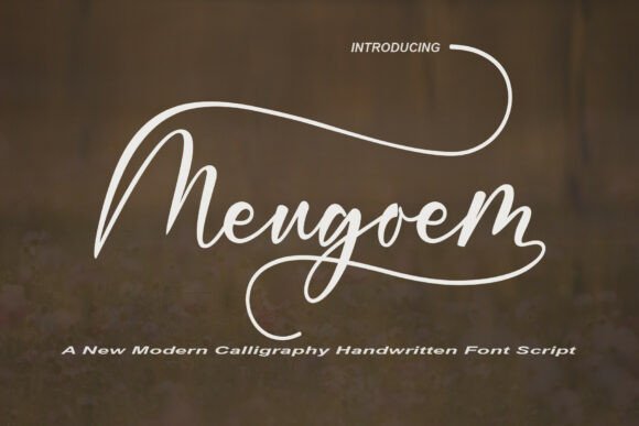 Meugoem Font Script: Bringing Elegant Motion to Modern Design