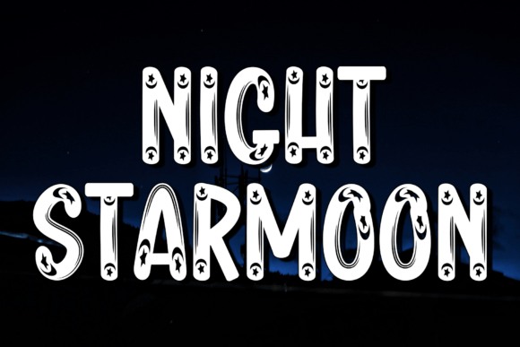 Night Starmoon: A Script Font for Timeless Elegance