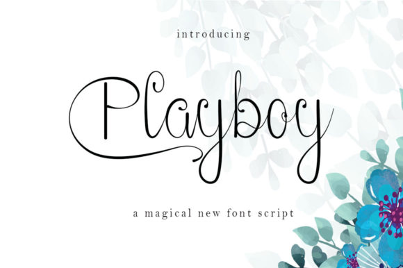Playboy: A Script Font That Adds Personality to Any Project