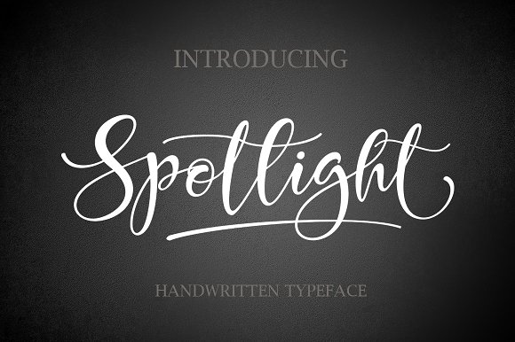 Spotlight: The Hand-Painted Script Font with Over 490 Characters
