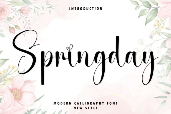 Springday: The Elegant Script for Modern Luxury