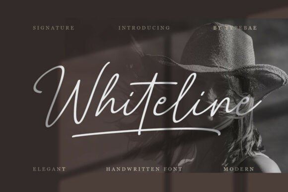 Whiteline: The Handwritten Script for Modern Branding